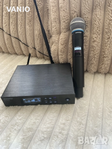 SHURE ULXD 24 BETA 58 – ULXD4E + ULXD2/B58 Вокален Безжичен Микрофон Цена в Евро , снимка 3 - Други - 55281396