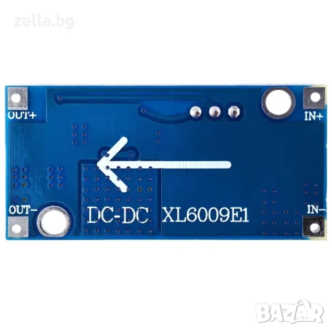 Комплект 5 броя DC-DC Boost конвертор XL6009, 4A, регулируем Step-Up модул 3V-32V към 5V-35V 10390, снимка 4 - Друга електроника - 54691922