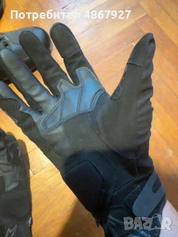 Ръкавици Alpinestars SMX-1 Drystar - Черни, размер L, снимка 3 - Аксесоари и консумативи - 55058831