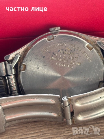 Seiko часовник оригинален, снимка 6 - Мъжки - 54517283