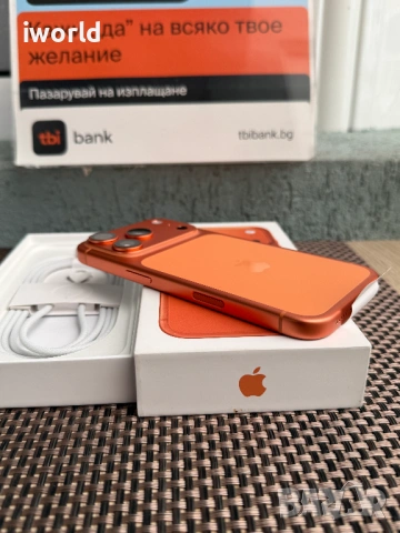НОВ⚠️512GB✖️ iPhone 17 Pro ⚠️Лизинг от 49€/м ❗️Cosmic Orange 🍊 ✖️ГАРАНЦИЯ❗️, снимка 9 - Apple iPhone - 54204238