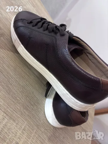 Мъжки ест. кожа сникърси / маратонки Massimo Dutti (Размер 39), снимка 4 - Спортно елегантни обувки - 55603490