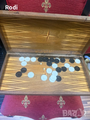 оригинална стара табла за игра, снимка 5 - Шах и табла - 54923468