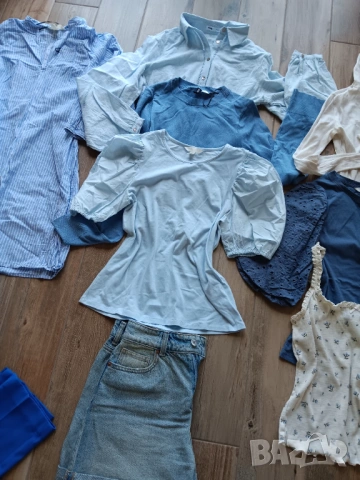 H&M сет синьо безвремие, снимка 2 - Комплекти - 54428842