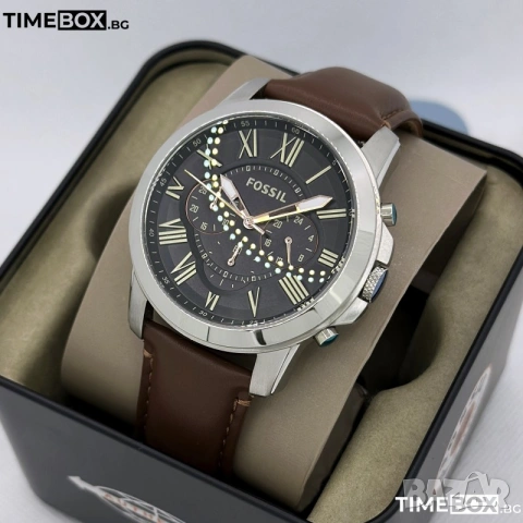 Fossil FS4813 Grant Chronograph, снимка 2 - Мъжки - 55232875
