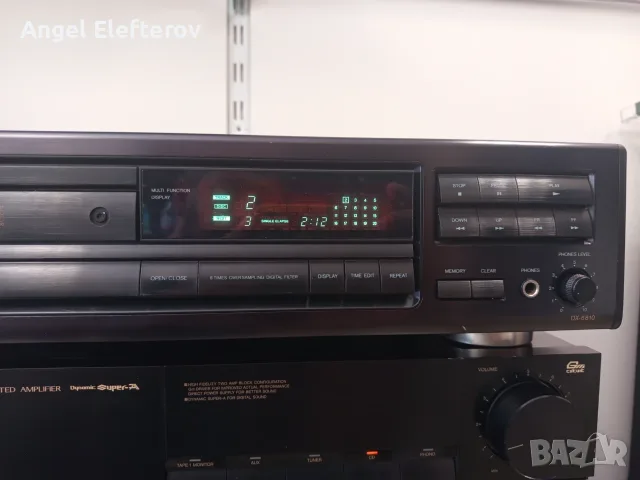 Onkyo DX-6810 cd player, снимка 5 - Ресийвъри, усилватели, смесителни пултове - 55689885