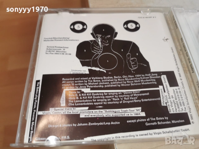 THE BATES CD-ВНОС GERMANY 2805261742H2R6, снимка 4 - CD дискове - 54702067