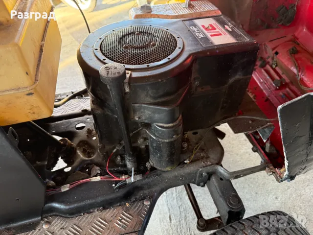 Тракторна косачка без косилен апарат briggs&stratton 12 кс, снимка 10 - Градинска техника - 55430999