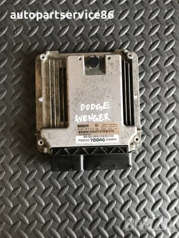 Блок за управление на двигателя (ECU) за Dodge Avenger 2.0 CRD (2007-2011) 0281014272 P05033700AG, снимка 3 - Части - 55309798