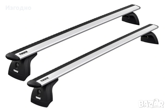 Напречни греди Thule Wingbar Evo + захвати за Ford