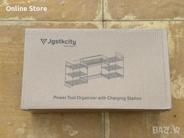 Стенен органайзер за електроинструменти с разклонител 6 гнезда и 8 държача, снимка 8 - Други стоки за дома - 54176385