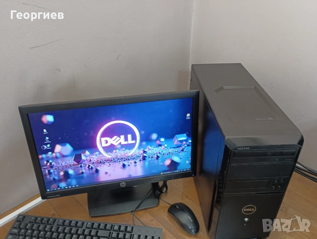 Компютър Dell D17M  i7-4770  + монитор , клавиатура и мишка, снимка 5 - Работни компютри - 55121501