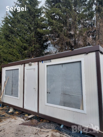 Контейнер за живеене с кухня и климатик