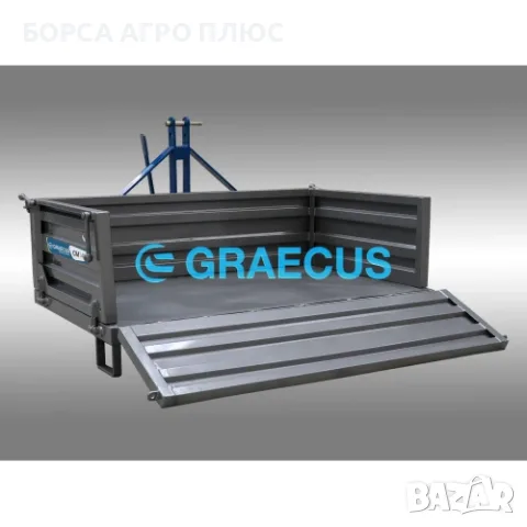 Навесен кош за трактор с механично изсипване GRAECUS CM180, снимка 7 - Селскостопанска техника - 55513126