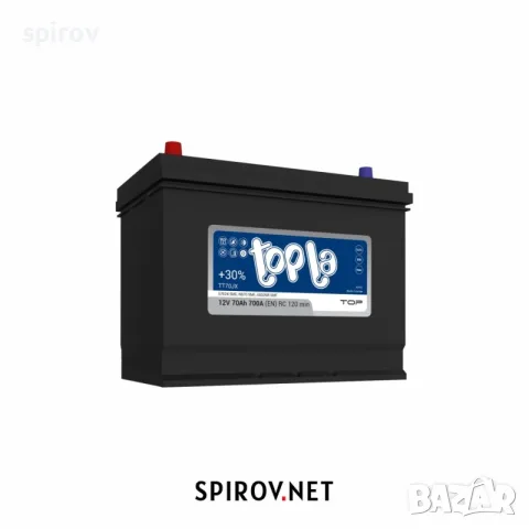 Акумулатор Topla JIS 12V 70Ah 700A (L+)