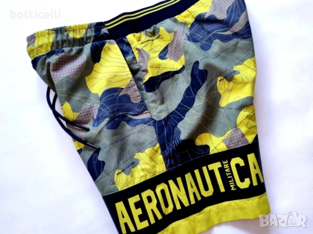 Aeronautica Militare Shorts Mens -L- оригинални мъжки къси панталонки, шорти, снимка 10 - Спортни дрехи, екипи - 54417655