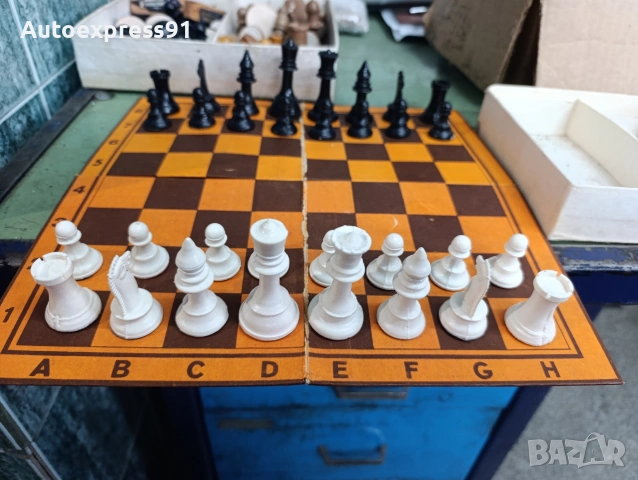 шах за игра, детски шах, соц ретро шах български
