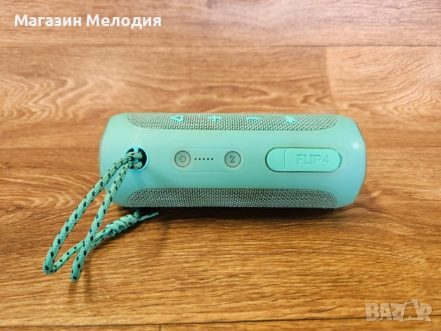 Bluetooth колонка JBL Flip 4 (Teal) – Мощен стерео звук за всяко приключение, снимка 9 - Bluetooth тонколони - 54679970