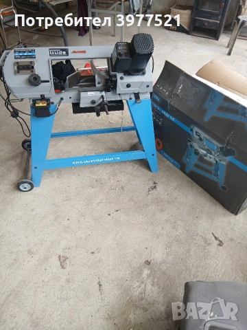 Лентов банциг за метал MBSD 116, GUDE, 550 W