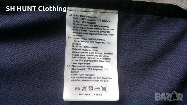 HELLY HANSEN HYBRID SHELL CONSTRUCTION Stretch Jacket размер L хибридно яке - 2453, снимка 16 - Якета - 54160506