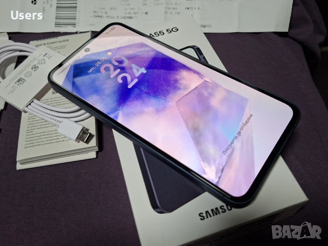 Samsung A55 5G ГАРАНЦИЯ+ Пълен комплект , снимка 13 - Samsung - 54706297