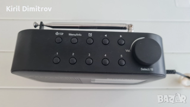 SilverCrest радиоприемник – DAB+, FM, RDS, снимка 3 - Радиокасетофони, транзистори - 55086366