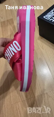 Love Moschino 38-дамски чехли, снимка 3 - Чехли - 55643644