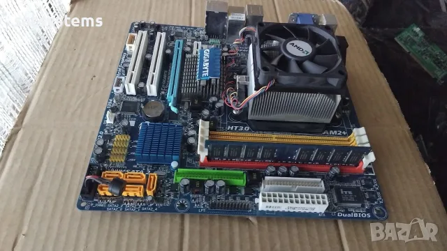Дънна платка Gigabyte GA-MA78GM-US2H Socket AM2+ CPU+FAN, снимка 5 - Дънни платки - 55335609