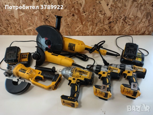 Винтоверти, гайковерт и ъглошлайфи DeWALT
