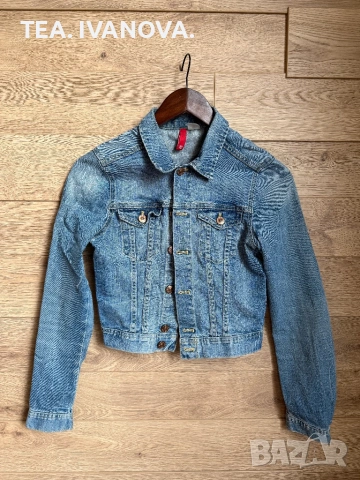 Дамско дънково яке H&M