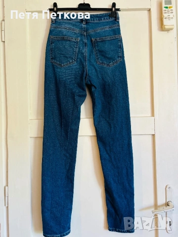 ASOS дамски дънки с висока талия , снимка 3 - Дънки - 54806327