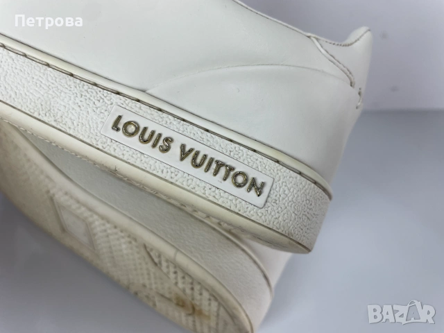 Louis Vuitton Frontrow Кожени маратонки 37 ОРИГИНАЛ, снимка 8 - Маратонки - 55221083