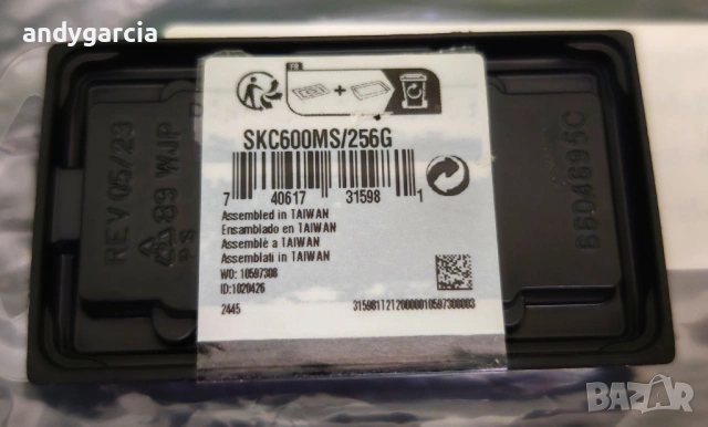  256GB SSD Kingston KC600 M-SATA SKC600MS/256G за лаптоп 550mb./sec 500mb./sec четене запис, снимка 5 - Твърди дискове - 54875764