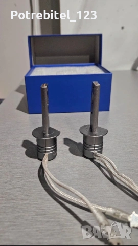 H1 LED крушки 50W 12V мощни и ярки, снимка 2 - Аксесоари и консумативи - 53960848