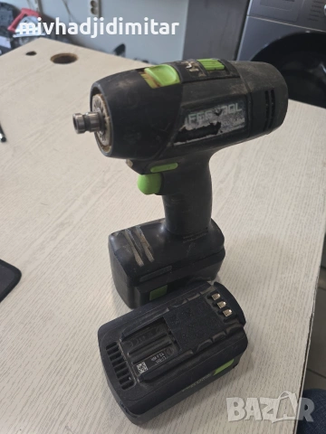 гайковерт Festool TI 15 с две батерии