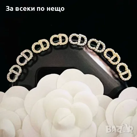 Christian Dior Дамски Обеци От Неръждаема Стомана В Кутия На Марката Код SK1867