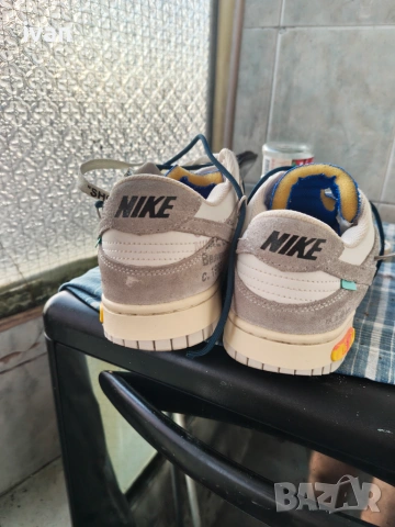 Nike Dunk Low Off-White Lot 16 Оригинални! DJ0950-111, снимка 2 - Маратонки - 55159019