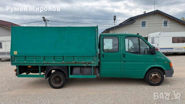 Продавам Форд Транзит 5+1 места,двойна гума. , снимка 2 - Бусове и автобуси - 54490113