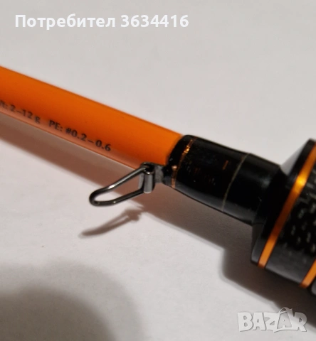 Спининг въдица Golden catch Volt 2-12g, 2.24m, снимка 7 - Въдици - 54404912