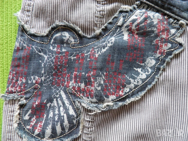 Ефектни дамски бермуди с подарък шапка, снимка 5 - Къси панталони и бермуди - 54312702