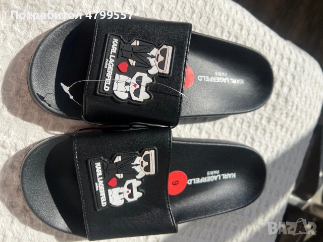 Дамски летни чехли Karl Lagerfeld