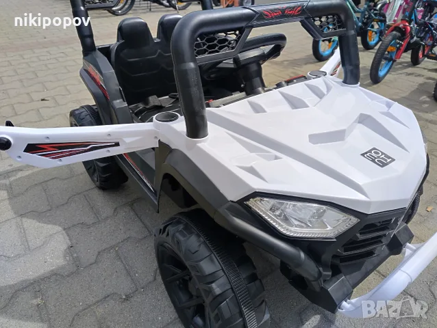 TEXAS акумулаторен джип FAST UTV бял, снимка 13 - Детски велосипеди, триколки и коли - 55440122