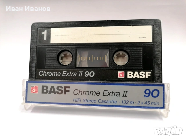 Промоция BASF Chrome Extra  II аудиокасети хром