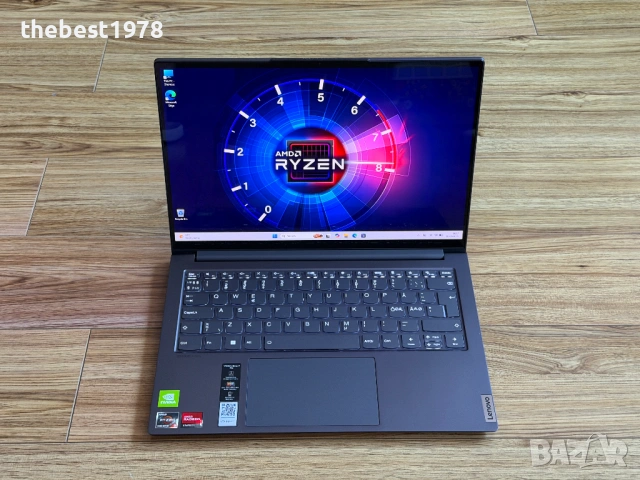 90Hz 2.8k OLED Yoga Slim 7 PRO 14`Ryzen 9-5900HS/16GB RAM/512GB SSD/Nvidia MX450/True Black 500 HDR