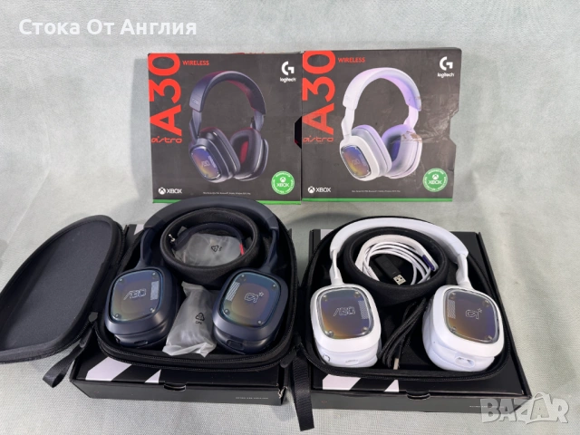 Слушалки - Logitech Astro A30 Wireless 939-002001