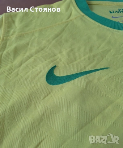 Бразилия / Brazil Nike Home 2022-2023 - размер L, снимка 5 - Фен артикули - 54346093