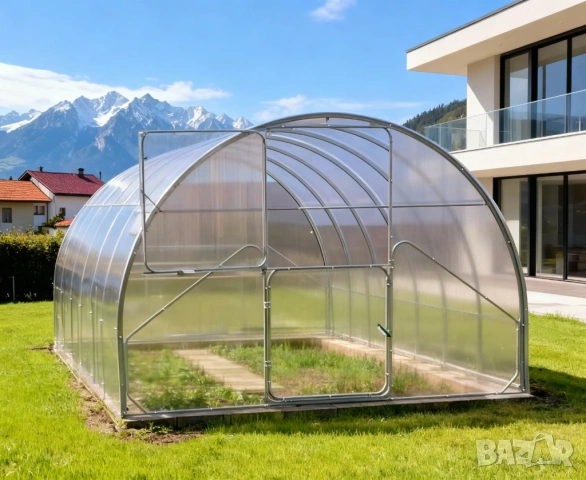 Оранжерия с поликарбонат 3х4 / 3х6 / 3х8 / 3х10 – Профил 40х20, снимка 2 - Оранжерии - 54047989