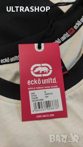 НОВА Мъжка тениска ECKO M oversize, снимка 4 - Тениски - 54693707