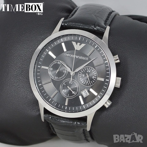 Emporio Armani AR2447 Renato Chronograph, снимка 5 - Мъжки - 47393529