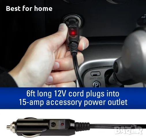 SubZero 12650 12V преносим размразител за прозорци за кола, камион, SUV, джип, 2 в 1 бърз нагревател, снимка 5 - Други инструменти - 55603010